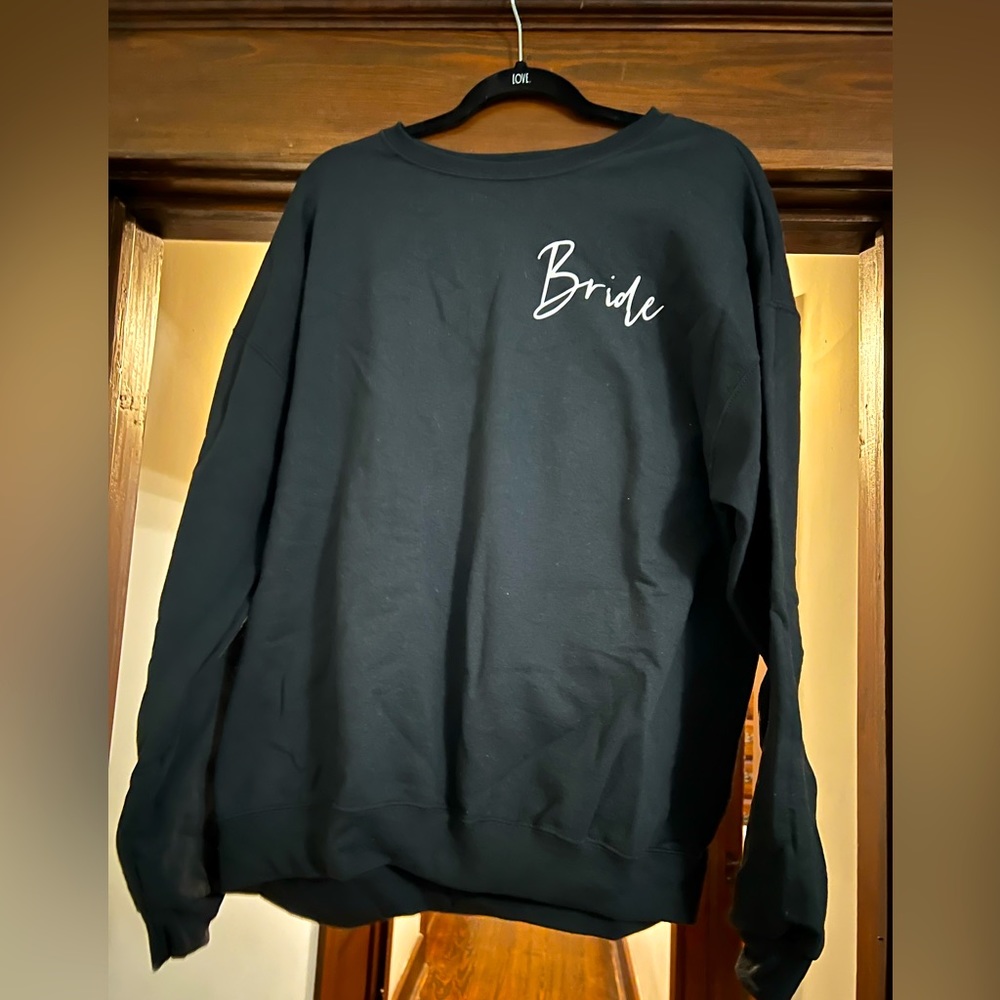 Bride crewneck. Worn once